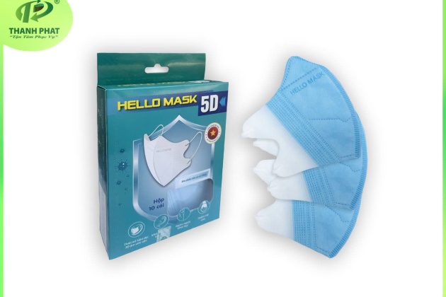 KHẨU TRANG 5D HELLO MASK (10 Cái / Hộp )